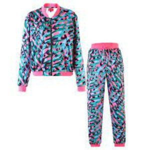 NEW Sassy Jones Havanna Pink Jogger PANTS in 2XL